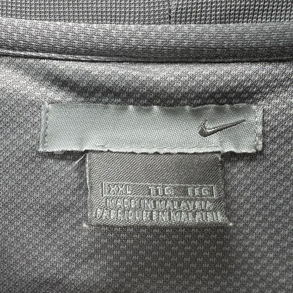 VTG Y2K Nike T Shirt Mens Size XXL 2XL Gray Short Sleeve Athletic Embroidered - Picture 8 of 14